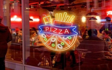 pizza neon